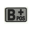 Picture of Voodoo Tactical Blood Type B+ Patch 07-0993014000