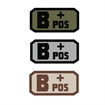 Picture of VOODOO TACTICAL BLOOD TYPE RUBBER PATCH (B+ POS/OD) 07-0993004000