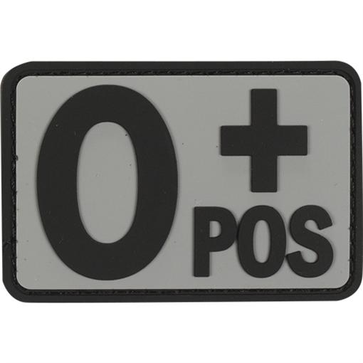 Picture of Voodoo Tactical Blood Type O+ Patch 07-0995014000