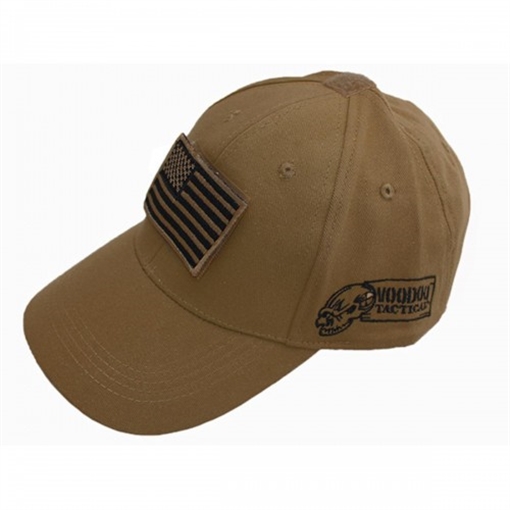 Picture of VOODOO TACTICAL VOODOO CAP WITH REMOVABLE FLAG PATCH (COYOTE) 20-9351007000