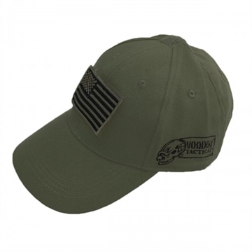 Picture of VOODOO TACTICAL VOODOO CAP WITH REMOVABLE FLAG PATCH (OD) 20-9351004000