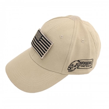 Picture of VOODOO TACTICAL VOODOO CAP WITH REMOVABLE FLAG PATCH (SAND) 20-9351025000