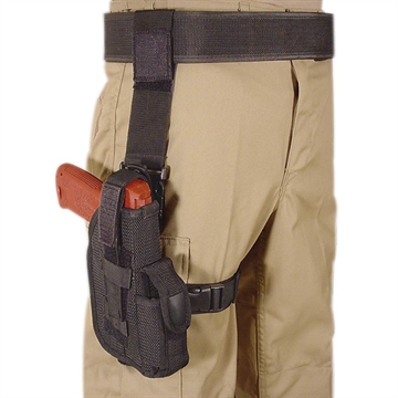 Picture of VOODOO TACTICAL DROP LEG DUTY HOLSTER RIGHT HAND (BLACK) 06-8057001000
