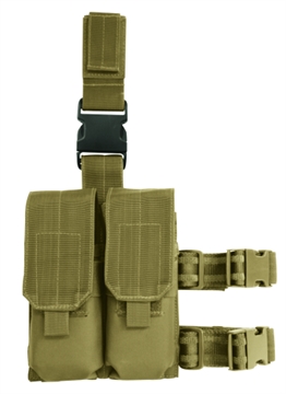 Picture of Voodoo Tactical Drop Leg Platform with Attached M4/M16 Double Mag Pouch 20-9308007000