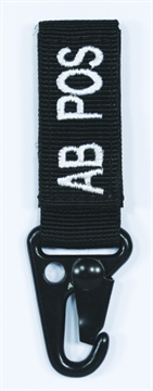 Picture of Voodoo Tactical Embroidered Blood Type Tags (AB+) 20-9728001000