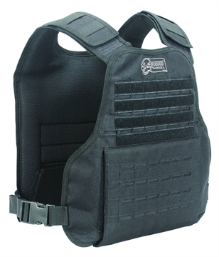Picture of VOODOO TACTICAL LIGHTWEIGHT TACTICAL PLATE CARRIER (BLACK/3XL-5XL) 20-0096001421