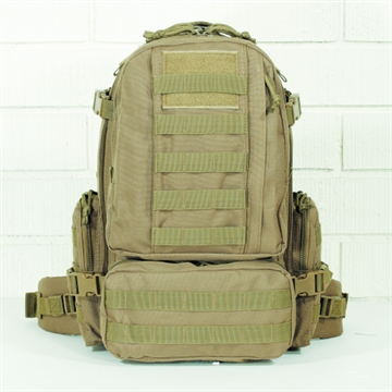 Picture of VOODOO TACTICAL MINI TOBAGO PACK WITH DIE CUT MOLLE (COYOTE) 15-0050007000