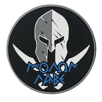 Picture of VOODOO TACTICAL RUBBER PATCH - GREEK MOLON LABE SPARTAN 07-0988000000