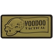 Picture of VOODOO TACTICAL RUBBER PATCH - VOODOO TACTICAL LOGO (COYOTE) 07-0981007000