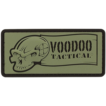 Picture of VOODOO TACTICAL RUBBER PATCH - VOODOO TACTICAL LOGO (OD) 07-0981004000