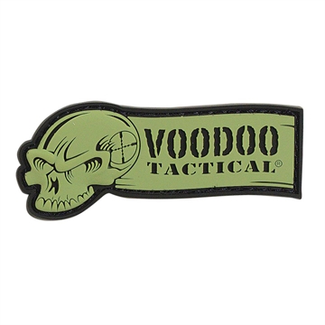 Picture of VOODOO TACTICAL RUBBER PATCH - VOODOO TACTICAL RIBBON LOGO (OD) 07-0982004000