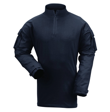 Picture of VOODOO TACTICAL TACTICAL COMBAT SHIRT WITH ZIPPER (BLACK/L) 01-9582001094