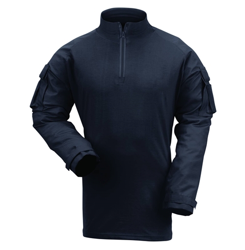 Picture of VOODOO TACTICAL TACTICAL COMBAT SHIRT WITH ZIPPER (BLACK/S) 01-9582001092
