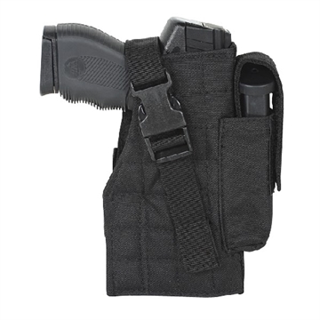 Picture of Voodoo Tactical Tactical Molle Holster w/ Attached Mag Pouch 25-0029001002