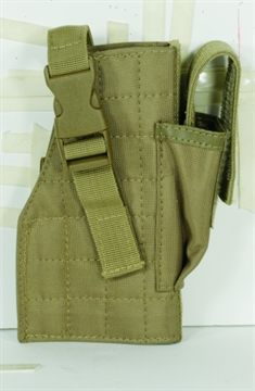 Picture of Voodoo Tactical Tactical Molle Holster w/ Attached Mag Pouch 25-0029007001