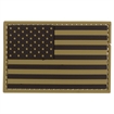 Picture of VOODOO TACTICAL RUBBER PATCH - USA FLAG (COYOTE) 07-0999007000