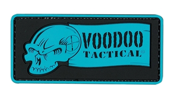 Picture of VOODOO TACTICAL VOODOO RIBBON LOGO - RUBBER PATCH - TURQUOISE 07-0911094000