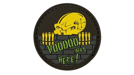 Picture of VOODOO TACTICAL VOODOO WAS HERE - RUBBER PATCH 07-0910000000