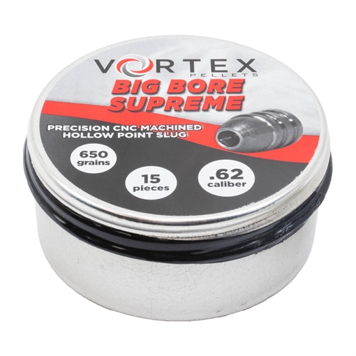 Picture of Vortex Big Bore Supreme Air Rifle Pellets .62 cal 650 gr 15/ct HA90631