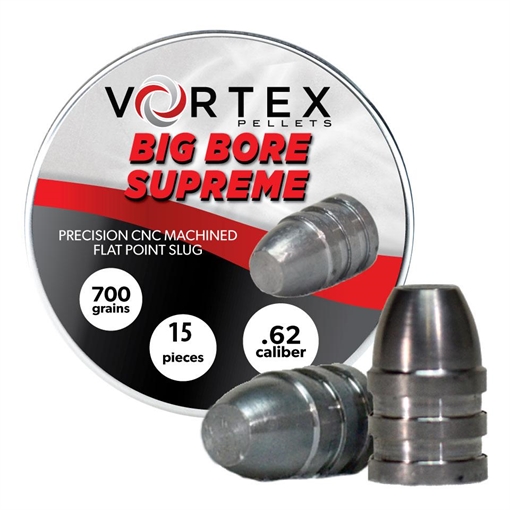 Picture of Vortex Big Bore Supreme Air Rifle Pellets .62 cal 700 gr 15/ct HA90632