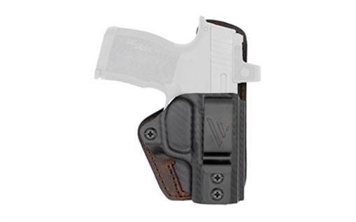 Picture of Versacarry Comfort Flex Custom, Inside Waistband Holster, Right Hand, Fits Sig P365 Macro, Distressed Leather, Brown CFC211365M