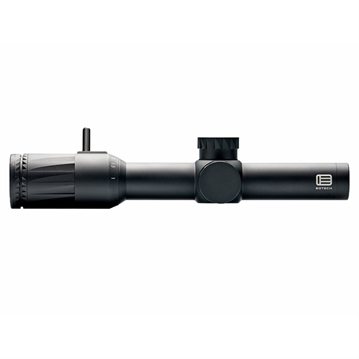 Picture of Eotech Vudu FFP Black Hardcoat Anodized 1-10x 28mm 34mm Tube Illuminated Red LE-5 MRAD Reticle Features Throw Lever VDU110FFLE5