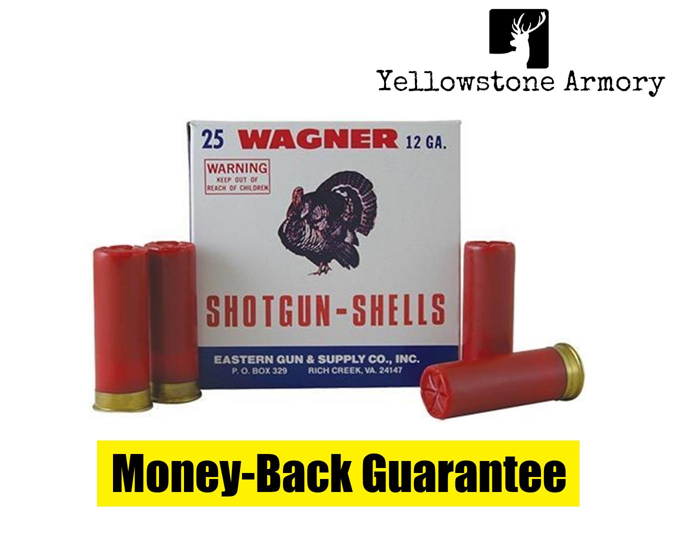 Wagner Shotgun Ammunition 12 ga. 2 3/4