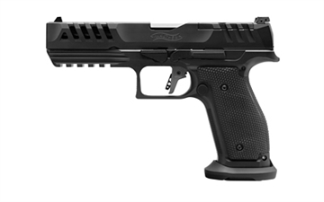 Picture of Walther PDP Match Steel Frame, Striker Fired, Semi-automatic, Metal Frame Pistol, Full Size, 9MM, 5", Tenifer Finish, Black, 3 Dot Sights, Optic Ready, 3 Magazines, (2)-20 Round and (1)-18 Round 2872200