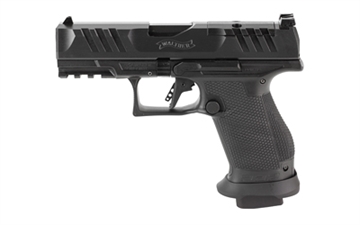 Picture of Walther PDP Pro-E, Striker Fired, Semi-automatic, Polymer Frame Pistol, Compact, 9MM, 4" Barrel, Nitride Finish, Black, Adjustable Sights, Optics Ready, 10 Rounds, 3 Magazines 2880105