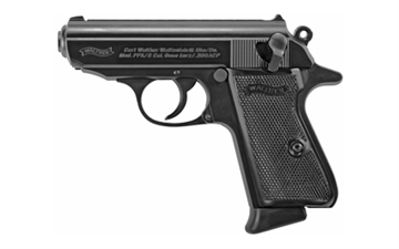 Picture of Walther Arms PPK/S Carry Frame 380 ACP 7+1, 3.30" Black Steel Barrel, Black Serrated Zinc Alloy Slide, Black Aluminum Frame w/Beavertail, Black Polymer Grip, Manual Thumb Safety 4796006