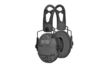 Picture of Walker's Firemax Digital Muff Over the Head Polymer Black Ear Cups with Black Tacti-Grip Headband GWPDFM