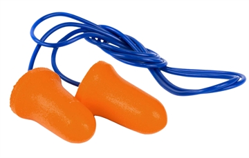 Picture of Walker's Corded Ear Plug, Foam, Orange, Tub Contains 50 (2) Plug Pairs GWP-CORDPLGBKT GWPCORDPLGBKT