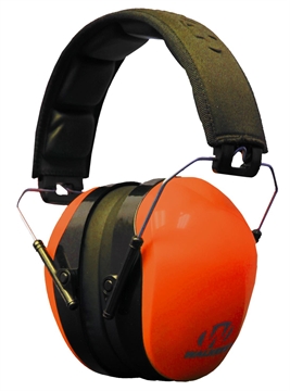 Picture of Walker's Advanced Protection Passive Muff 26 dB Over the Head Blaze Orange/Black Polymer GWPDCPMBO