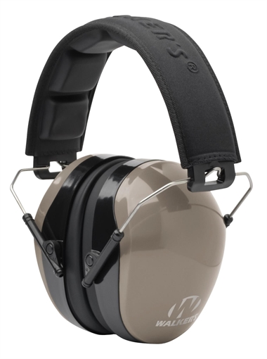 Picture of Walker's Advanced Protection Passive Muff 26 dB Over the Head Black/Flat Dark Earth Polymer GWPDCPMFDE