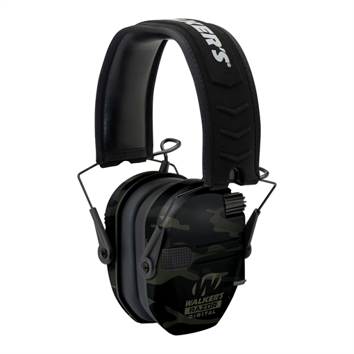 Picture of Walker's Razor PRO Digital Electronic Muff 23 dB Over the Head Multi-Cam/Black Polymer GWPDRSEMMCCG