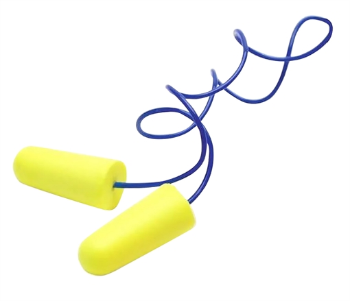 Picture of Walker's Ear Plug, Rubber Corded, Yellow or Blue, Includes Case, 2 Pairs GWP-EPCORD-YL GWPEPCORDYL