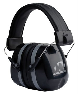 Picture of Walker's Premium Passive Muff 32 dB Over the Head Black Polymer GWPEXFM5