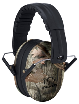 Picture of Walker's Passive Compact Ear Muffs, Camo, Will Not Fit Adults - Ideal For Smaller Heads GWP-FKDM-CMO GWPFKDMCAMO