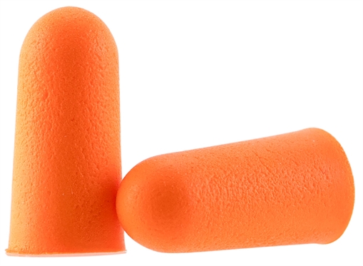 Picture of Walker's GWPFP50BAG Foam Ear Plugs Foam 32 dB In The Ear Orange Adult 50 Pair GWPFP50BAG GWP-FP50-BAG