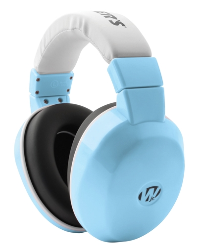 Picture of Walker's Infant Passive Muff 23 dB Over the Head Baby Blue/White Plastic GWPINFMBL
