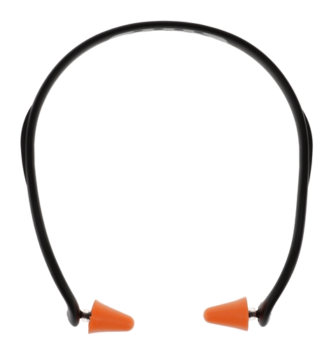Picture of Walker's GWPPLGBND Pro-Tek Ear Plug Band Foam, 25 dB, Behind The Neck Orange/Black Adult GWPPLGBND GWP-PLGBND