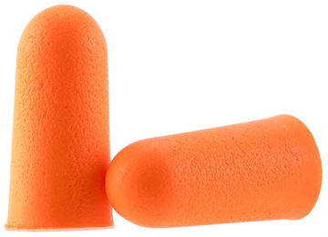 Picture of Walkers Game Ear FOAM EAR PLUGS ORANGE W/ BLACK CARRY CANNISTER 7-PK GWP-PLGCAN-OR GWPPLGCANOR