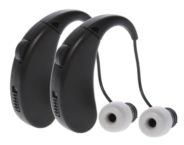 Picture of Walker's Ultra Ear BTE Hearing Enhancer 22 dB Behind the Ear Rechargeable 2 Pack GWPRCHUE2PK