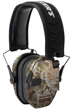 Picture of Walker's Razor Slim Electronic Muff 23 dB Over the Head Kryptek Highlander/Black Polymer GWPRSEMKPT