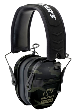 Picture of Walker's Razor Slim Electronic Muff 23 dB Over the Head Multi-Cam/Black Polymer GWPRSEMMCCG
