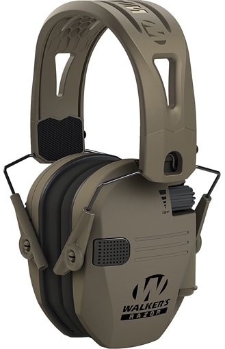 Picture of Walker's Razor, FDE Rubber Headband, Electronic Earmuff, Flat Dark Earth GWP-RSEMRH-MFDE GWPRSEMRHMFDE