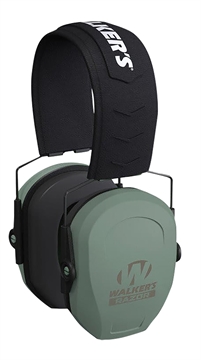 Picture of Walker's Razor Slim Passive Muff 27 dB Over the Head Sage Green/Black Polymer GWPRSMPASSGN