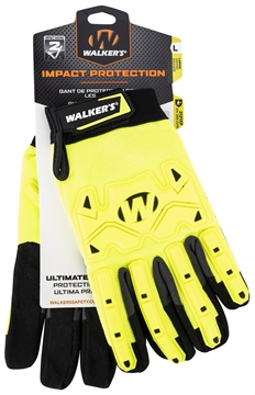Picture of Walker's Impact Protection Yellow/Black Synthetic/Synthetic Leather Medium GWPSFHVFFIL2MD