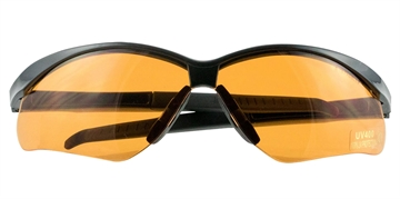 Picture of Walker's Sport Glasses Crosshair Adult Amber Lens Polycarbonate Black Frame GWPSGLAMB
