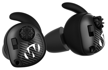 Picture of Walker's Silencer Electronic Ear Buds 25 dB In The Ear Matte Black/Carbon Fiber GWPSLCR
